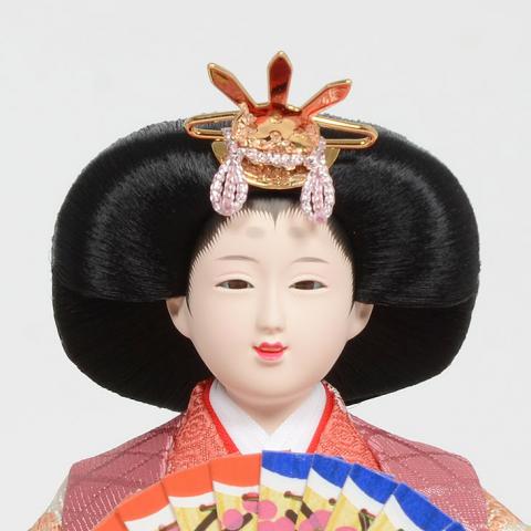 【ネット限定商品】  陽葵 アクリル ケース飾り コンパクト 小三五サイズ 親王飾り ひのき