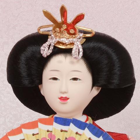No.306-152 雛人形 アクリル ケース飾り 【凛桜(りお)】 コンパクト 芥子サイズ 親王