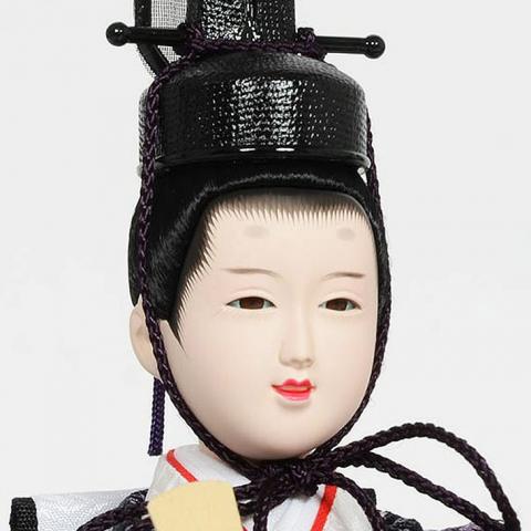 【ネット限定商品】 さくら アクリル ケース飾り コンパクト 小三五サイズ 親王飾り 濃茶塗
