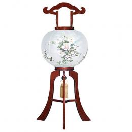 木製の回転デザイン盆提灯「桜」。新デザインの数量限定商品です。