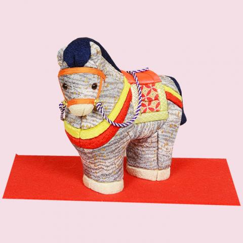 木目込み人形 桐塑ボディ 手芸キット No.2614-C　祝い午