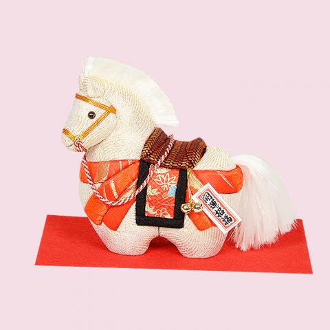木目込み人形 布付き 手芸キット No.2609-B　六寿 (白)