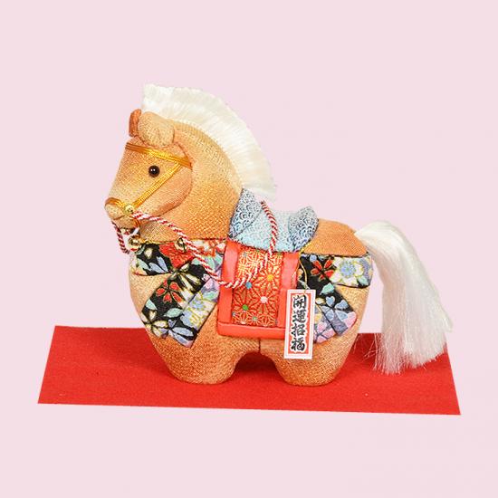 曽根人形 / 木目込み人形 完成品 No.2608-A 六寿 (茶)