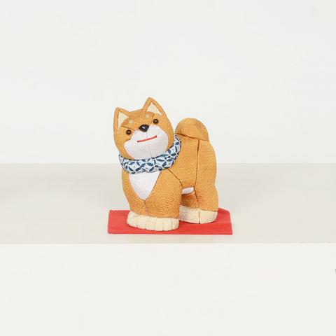 No.1079-C 柴犬 木目込み人形 手芸キット 桐塑ボディ ギフトに最適 わらべ人形 童