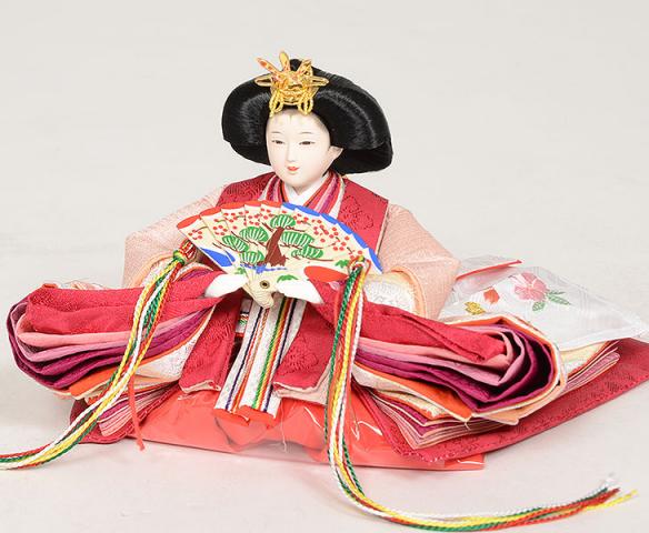No.304-103 ひな人形 雛人形 三段 引き出し型 収納 五人飾り 小三五親王 芥子官女 No.304-103 ひな人形 雛人形 三段 引き出し型 収納 五人飾り 小三五親王 芥子官女