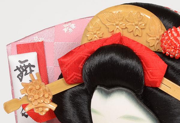 No.715-17　15号　暁(あかつき)　初正月のお祝い。本格派サイズの羽子板飾り