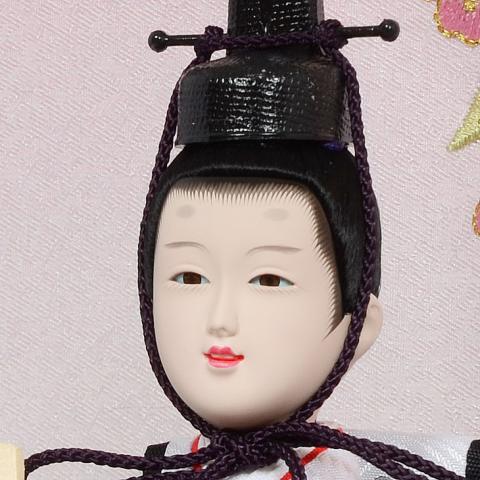 No.306-150 雛人形 アクリル ケース飾り 【椿姫(つばき)】 コンパクト 芥子サイズ 親王